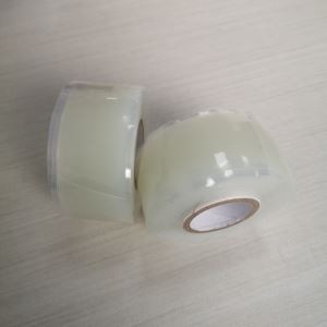 Cinta adhesiva de silicona Cinta impermeable transparent